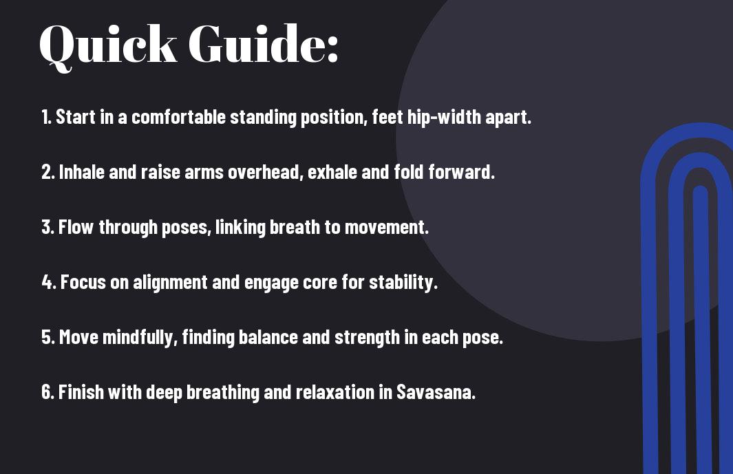 vinyasa yoga movements for balance focus resilience ozb