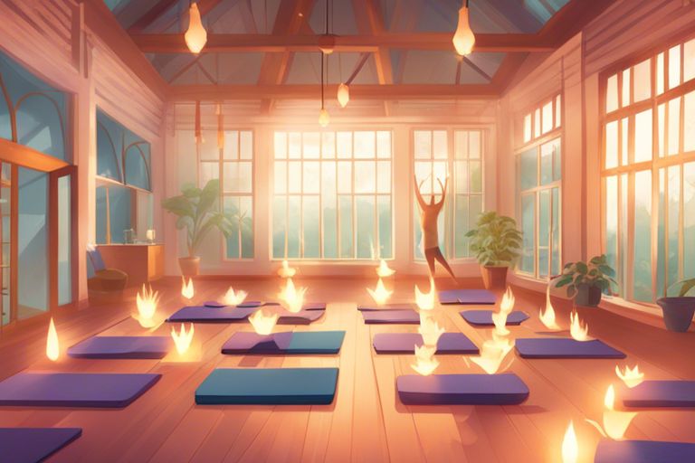 aromatherapy candles and mental focus in yoga lib