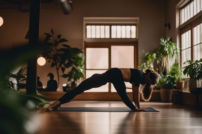 cultivating presence with slow flow yoga practice